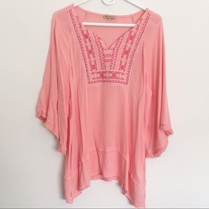 Democracy Peasant Embroidered Tunic